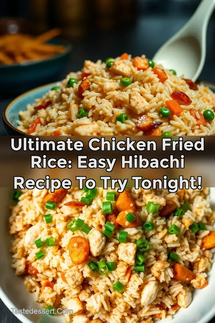 Ultimate Chicken Fried Rice: Easy Hibachi Recipe to Try Tonight!