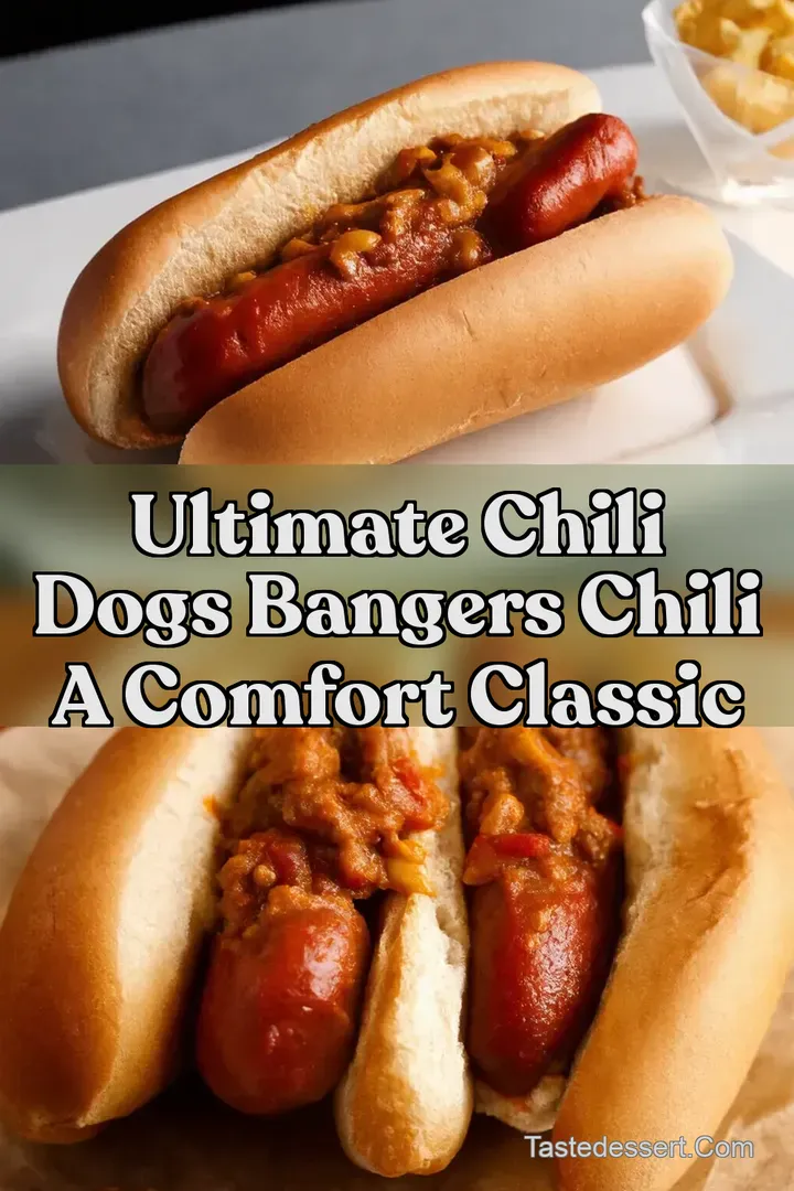 Ultimate Chili Dogs Bangers Chili A Comfort Classic