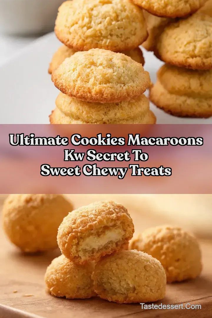 Ultimate Cookies Macaroons kw Secret To Sweet Chewy Treats