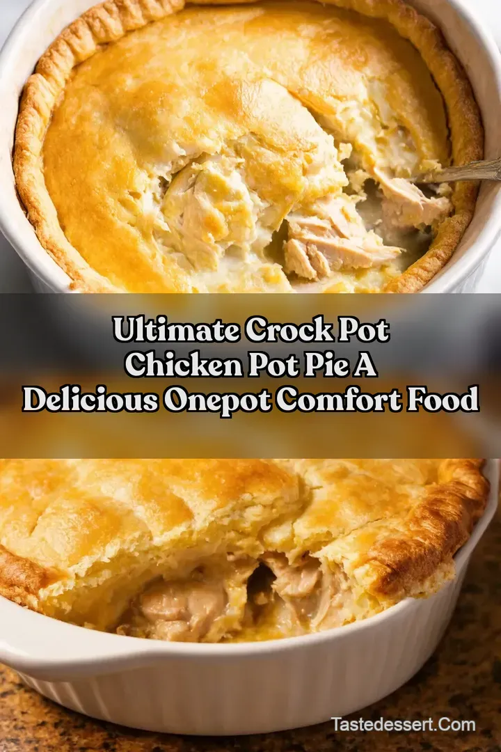 Ultimate Crock Pot Chicken Pot Pie A Delicious OnePot Comfort Food