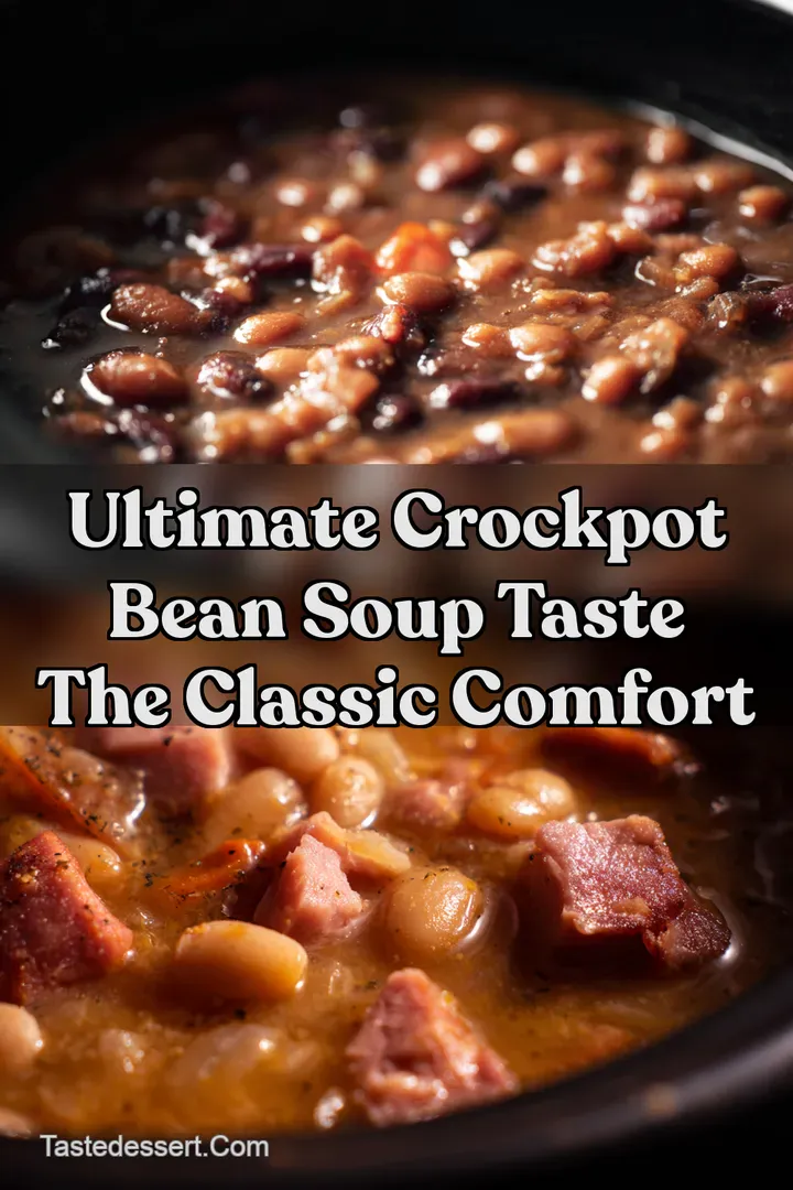 Ultimate Crockpot Bean Soup Taste the Classic Comfort