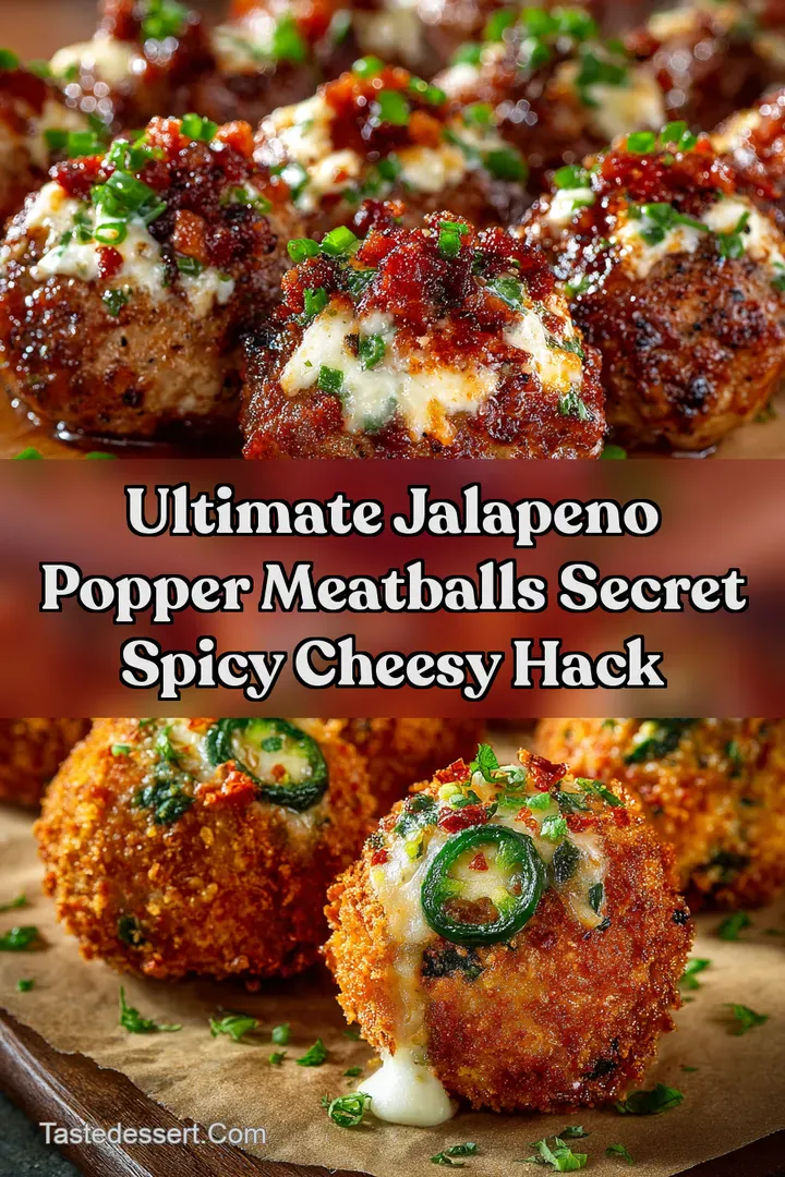 Ultimate Jalapeno Popper Meatballs Secret Spicy Cheesy Hack