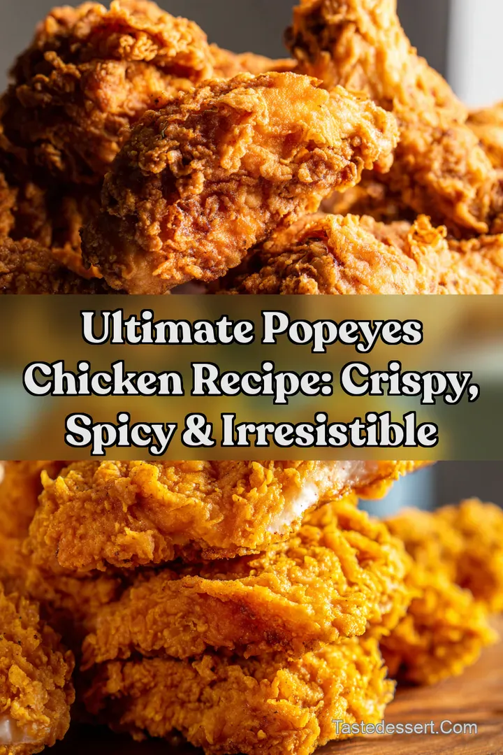 Ultimate popeyes chicken recipe: Crispy Spicy & Irresistible : PIN FOR LATER Ultimate popeyes chicken recipe: Crispy Spicy & Irresistible