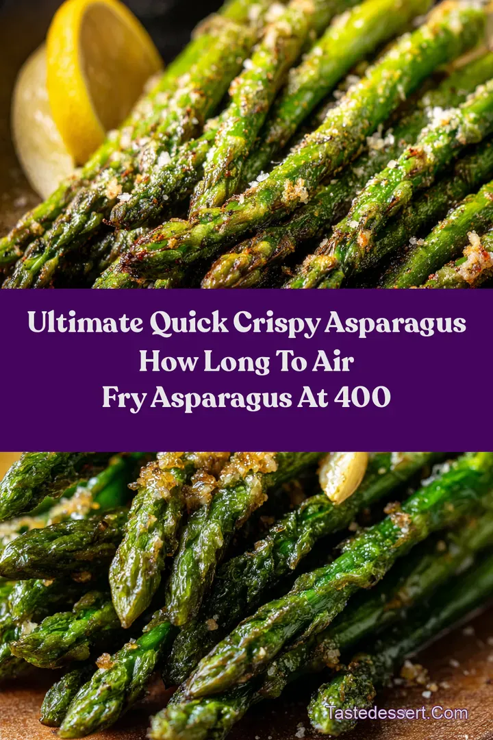 Ultimate Quick Crispy Asparagus How Long to Air Fry Asparagus at 400