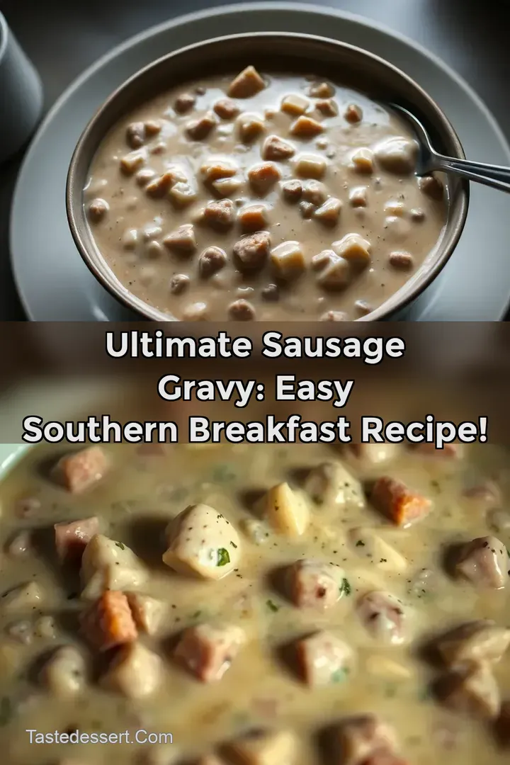 Ultimate Sausage Gravy: Easy Southern Breakfast Recipe!
