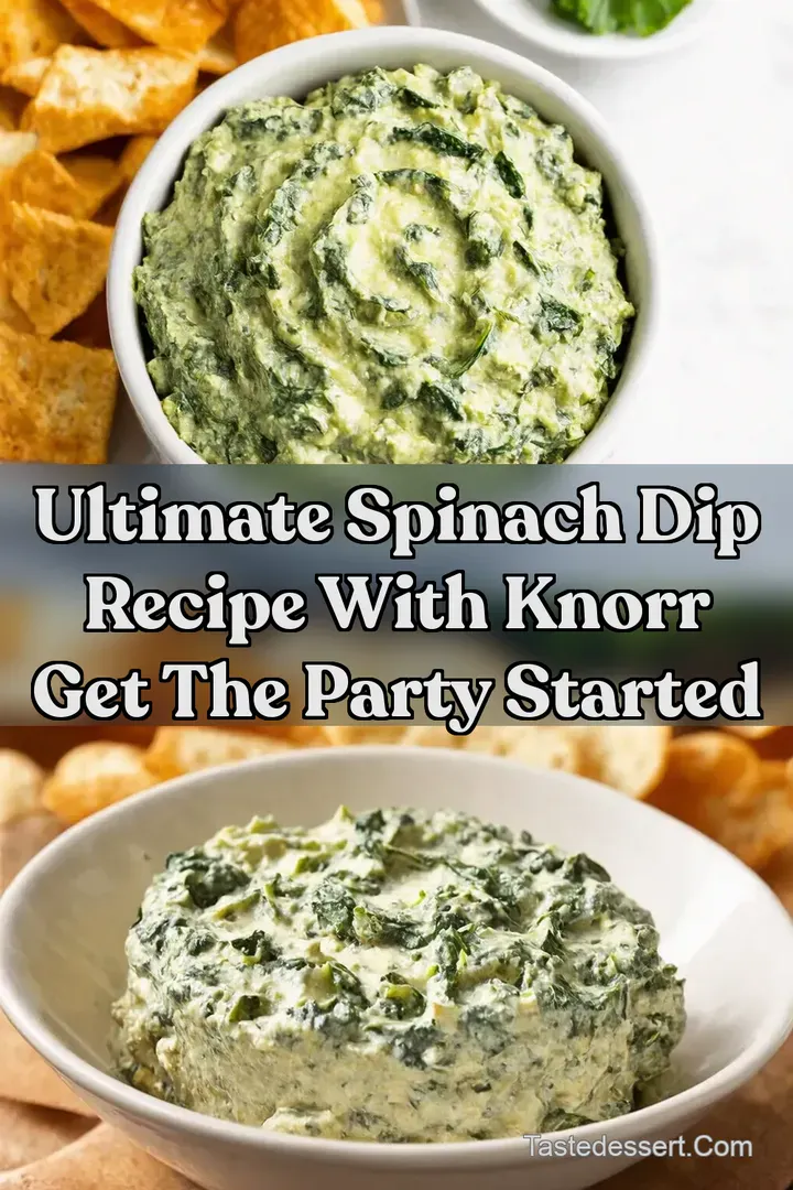 Ultimate Spinach Dip Recipe with Knorr Get the Party Started