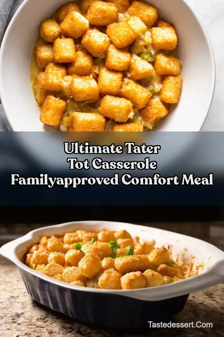 Ultimate Tater Tot Casserole FamilyApproved Comfort Meal