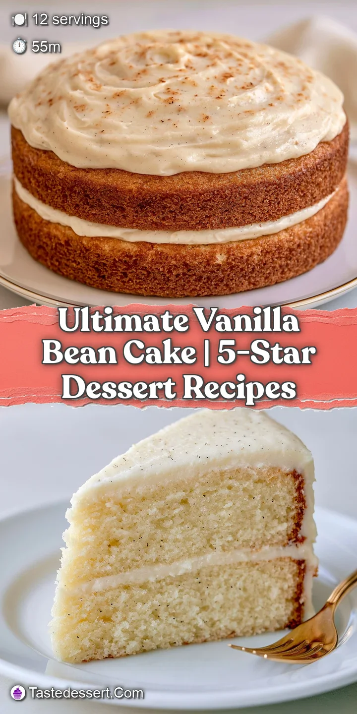 Macro shot of moist, ivory-colored cake sponge showing a porous texture and tiny specks of real vanilla bean
