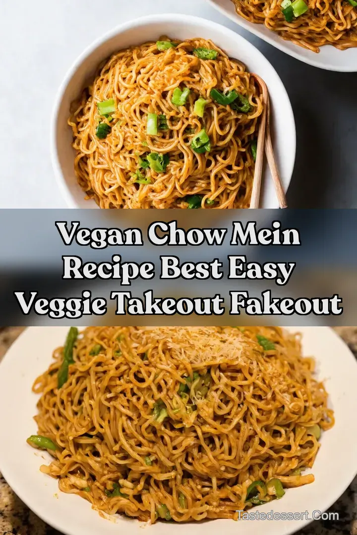 Vegan Chow Mein Recipe Best Easy Veggie Takeout Fakeout