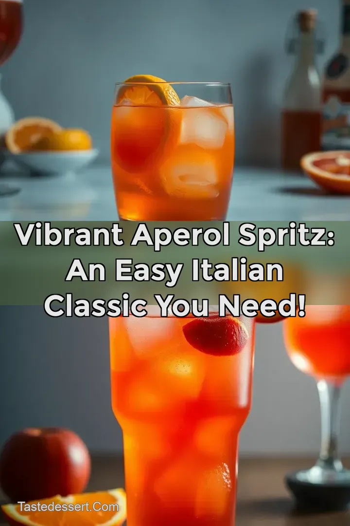 Vibrant Aperol Spritz: An Easy Italian Classic You Need!