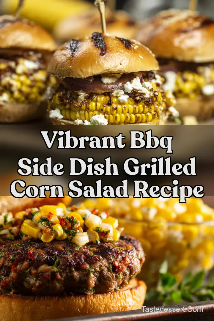 Vibrant BBQ Side Dish Grilled Corn Salad Recipe