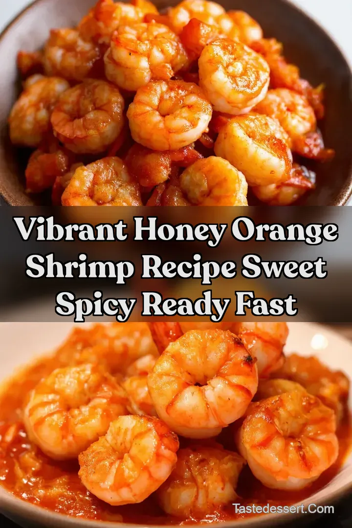 Vibrant Honey Orange Shrimp Recipe Sweet Spicy Ready Fast