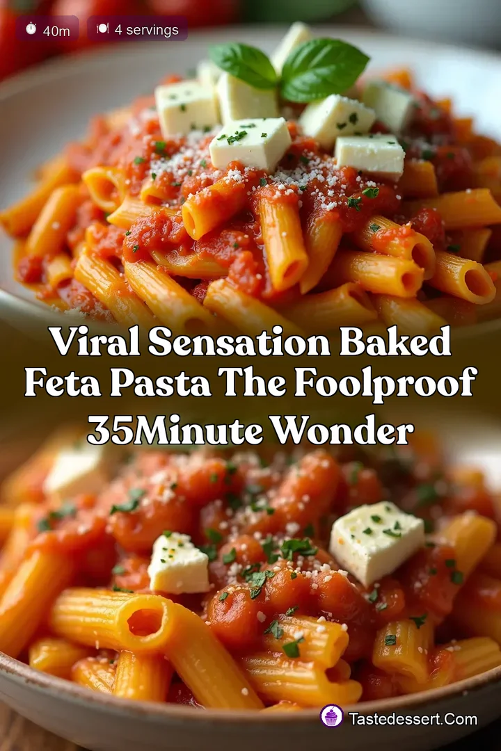 Viral Sensation Baked Feta Pasta The Foolproof 35Minute Wonder