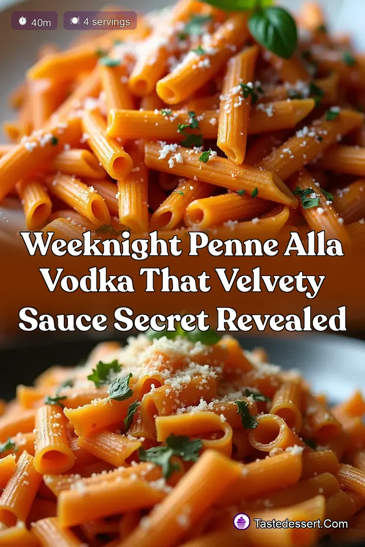 Weeknight Penne alla Vodka That Velvety Sauce Secret Revealed