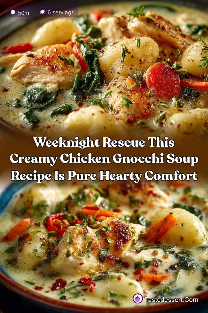 Weeknight Rescue This Creamy Chicken Gnocchi Soup Recipe is Pure Hearty Comfort