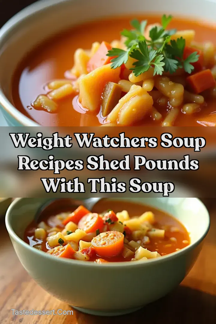 Weight Watchers Soup Recipes Shed Pounds With This Soup