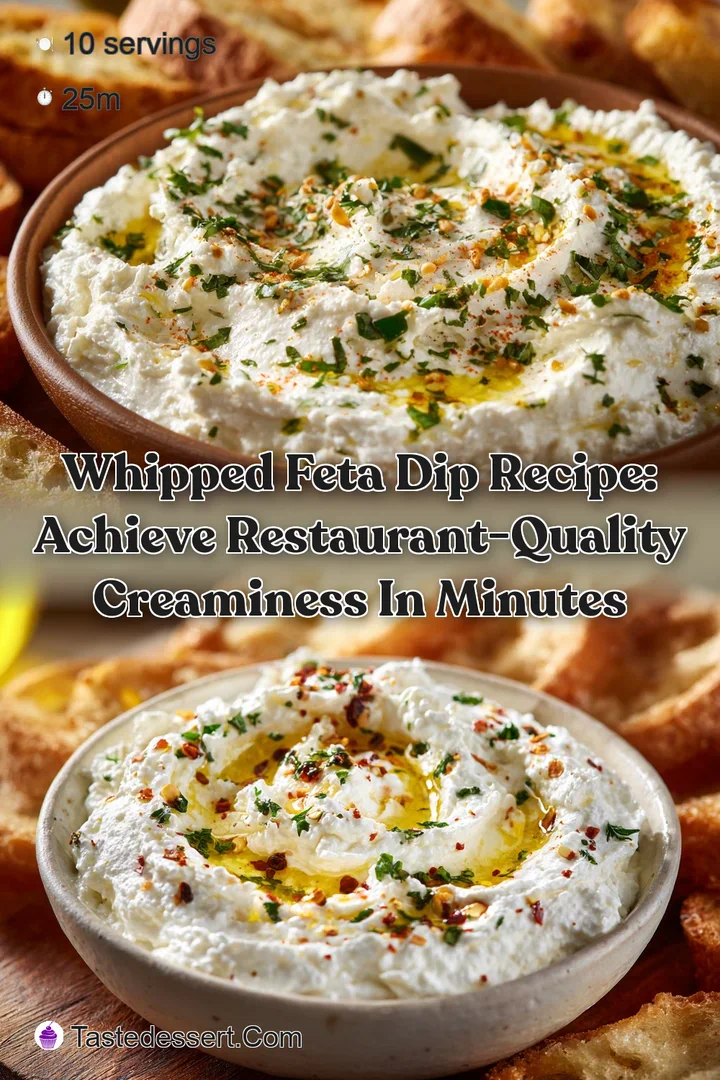 Whipped Feta Dip Recipe: Achieve Restaurant-Quality Creaminess in Minutes