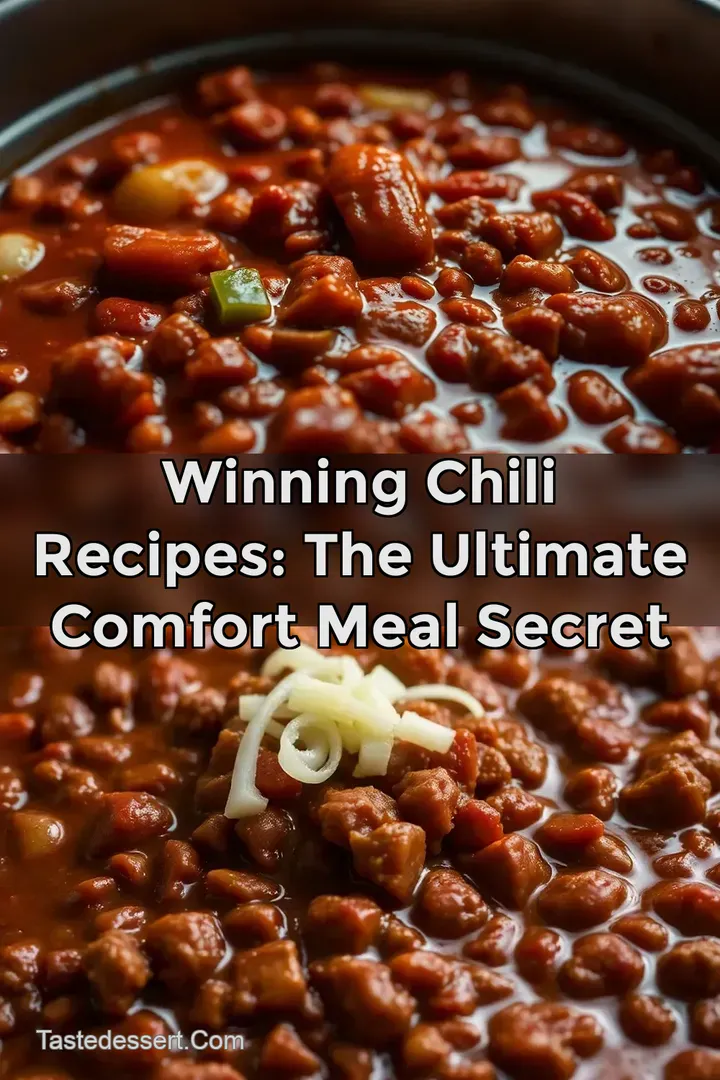 Winning Chili Recipes: The Ultimate Comfort Meal Secret
