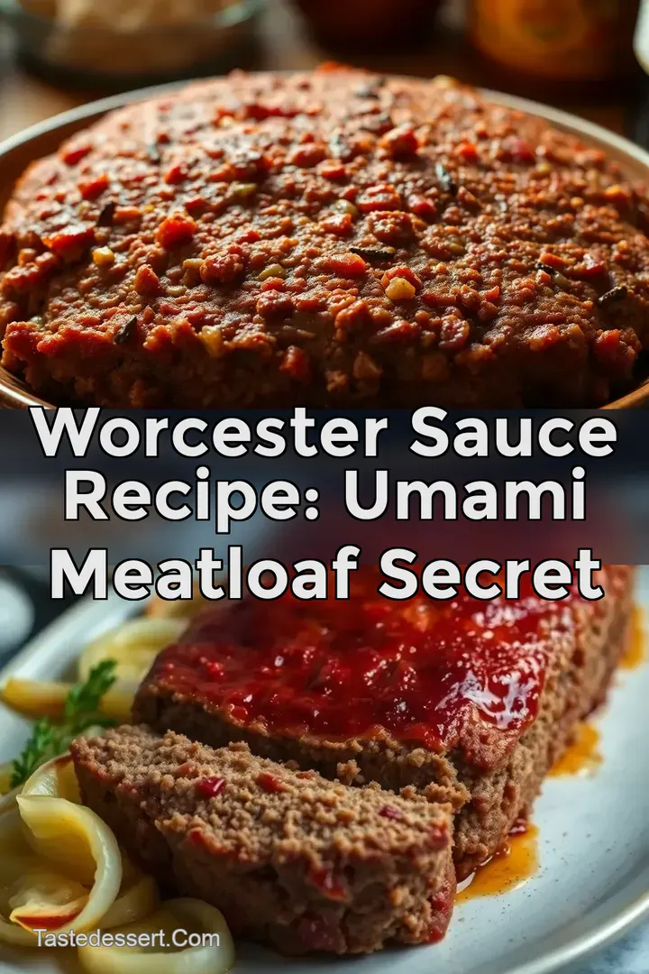 Worcester Sauce Recipe: Umami Meatloaf Secret