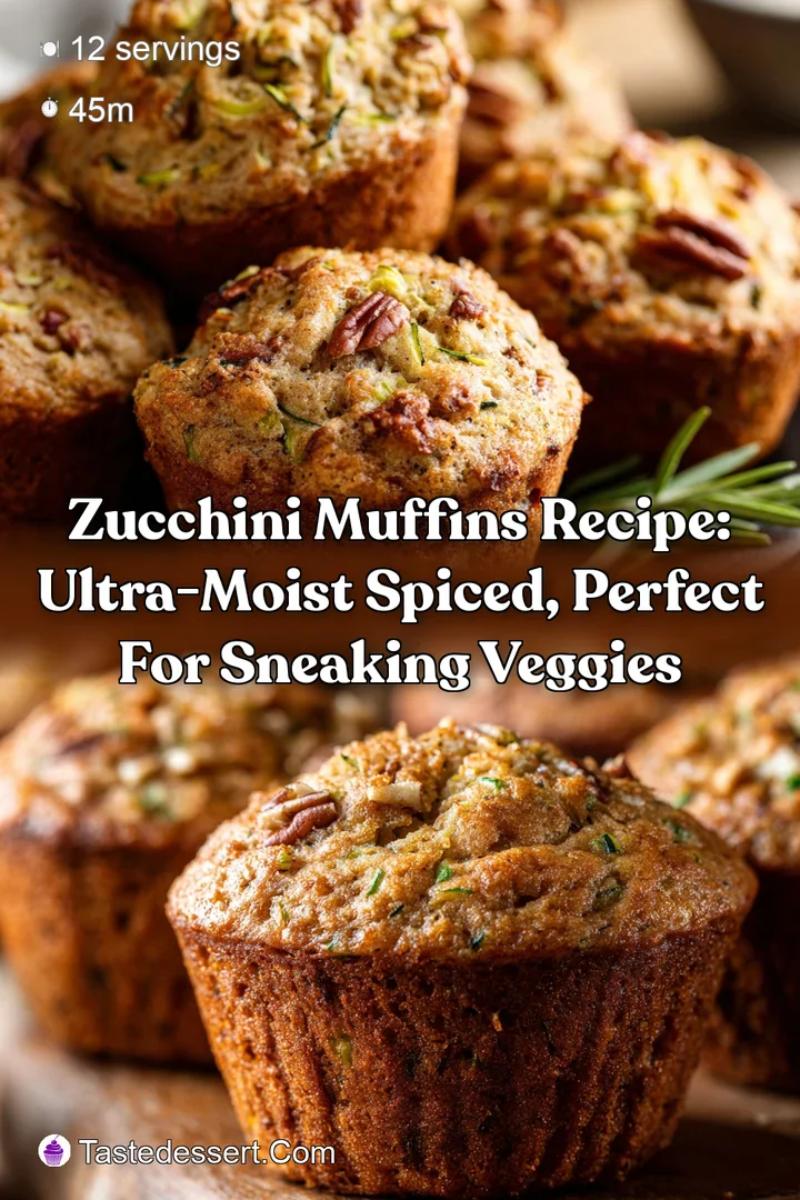 Zucchini Muffins Recipe: Ultra-Moist Spiced Perfect for Sneaking Veggies