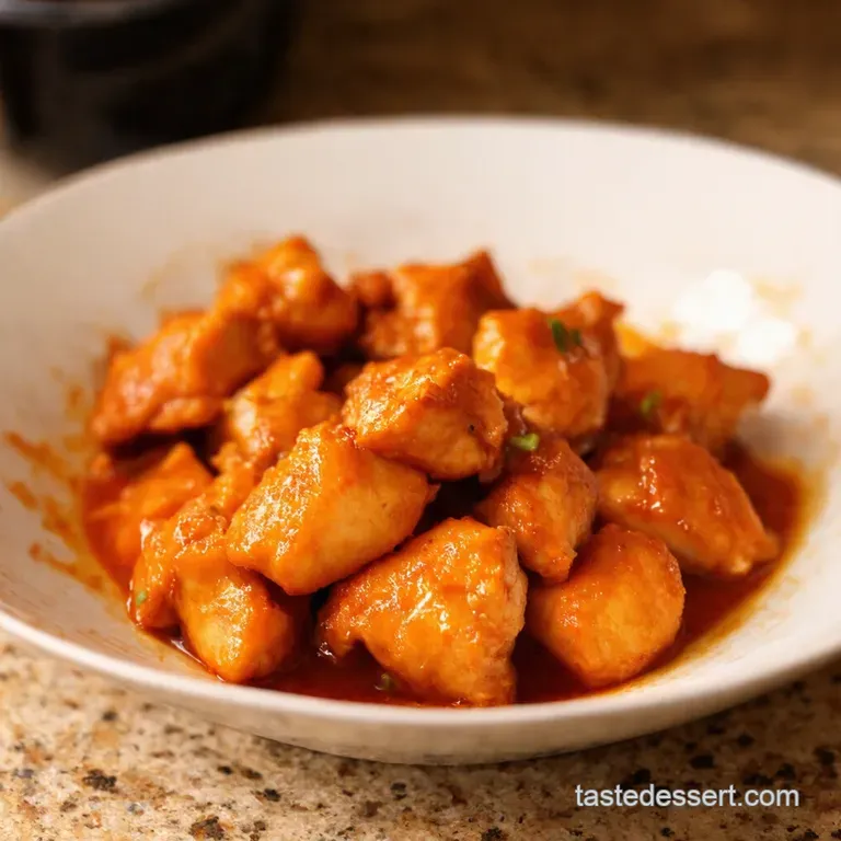 3Ingredient Orange Marmalade Bbq Chicken presentation