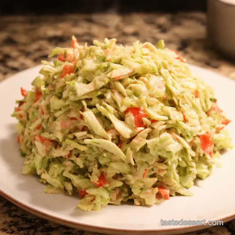 5Minute Miracle Coleslaw presentation