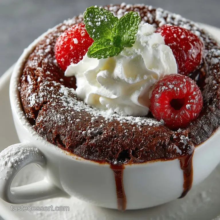 The Ultimate 90Second Chocolate Dream Mug Cake