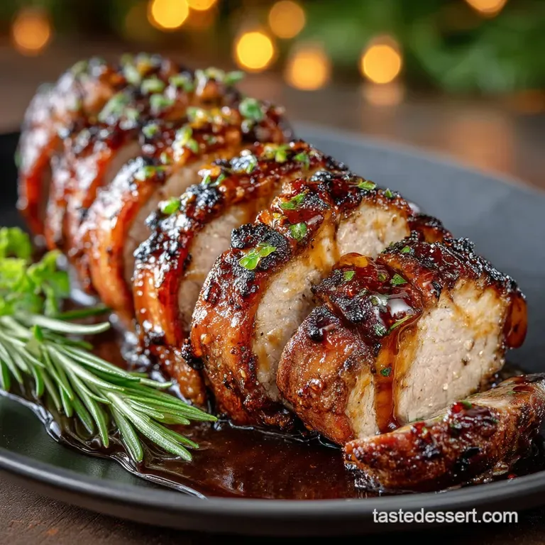 The Sunday Roast in Under an Hour Air Fryer BaconWrapped Pork Tenderloin with Sticky Maple Glaze