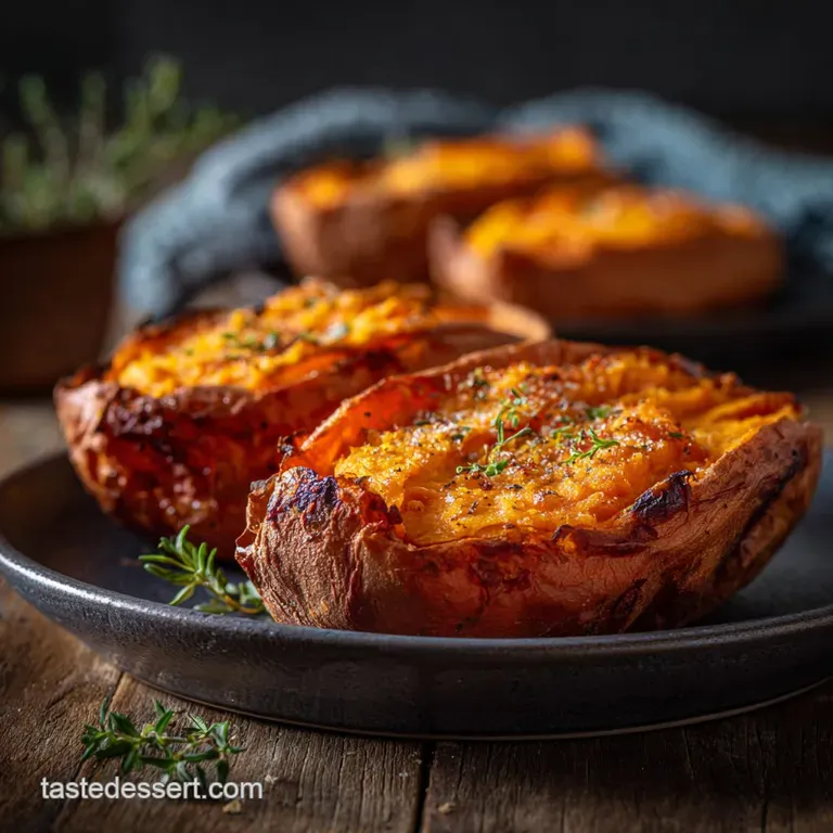 The Golden Ticket Perfectly Baked Sweet Potatoes in a Jiffy