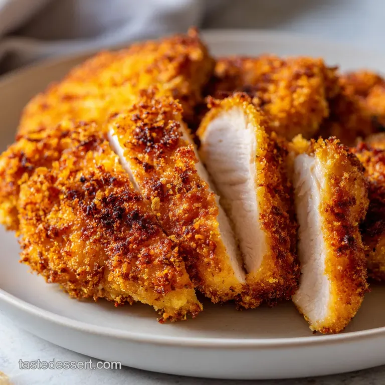 Air Fryer Herbed Buttermilk Roast Chicken Breast: Crispy Golden Perfection
