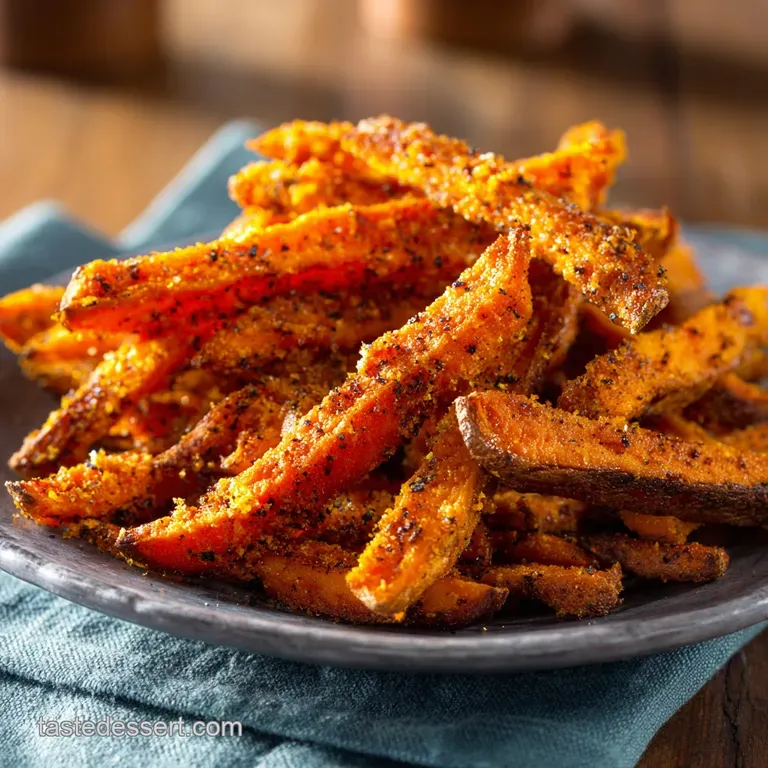 Air Fryer Chipotle Sweet Potato Fries: Crispy Chipotle Bliss Recipe