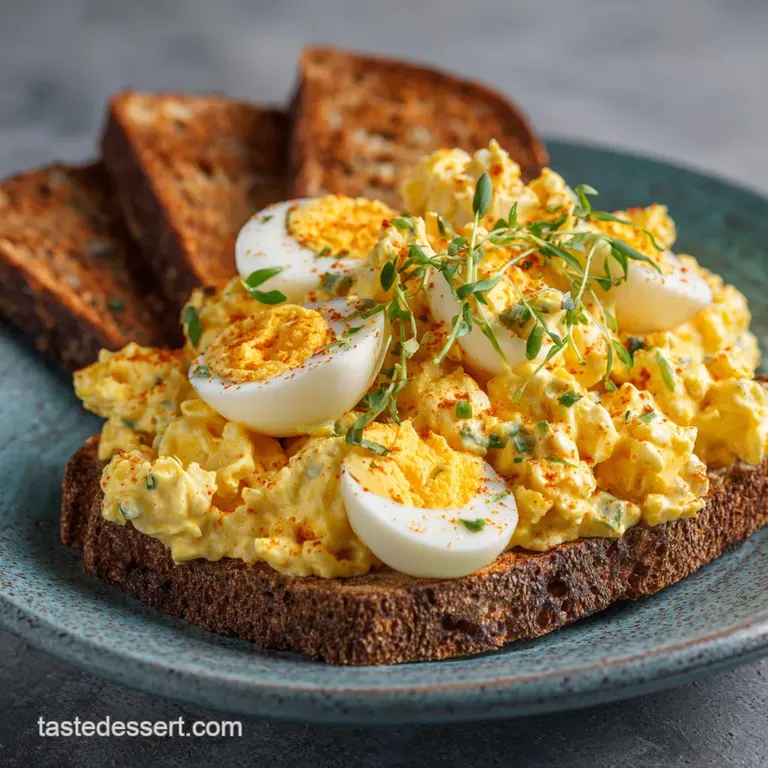 Air Fryer Egg Salad: the Secret to Perfectly Peelable Eggs presentation