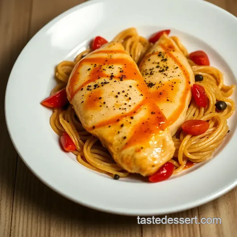 Airline Chicken Supreme with Rosemary-Garlic Pan Sauce presentation