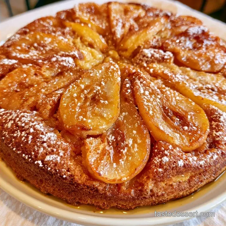 Almond Pear Cake with Almond Flour