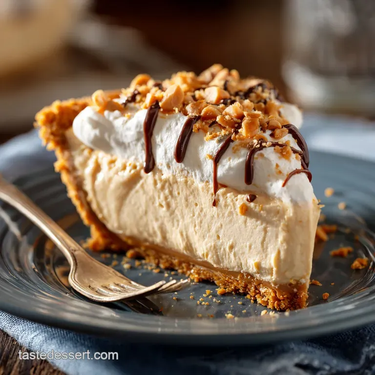 The Best Amish Peanut Butter Cream Pie: Simple No-Bake Comfort presentation