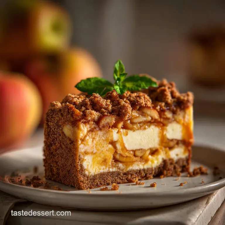 Apple Crisp Cheesecake Bread: Cozy & Indulgent Bake