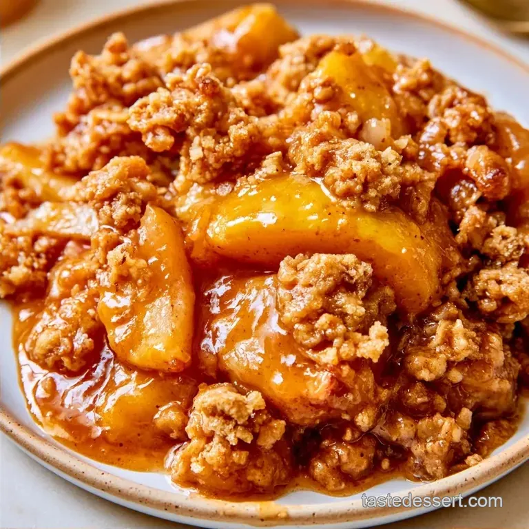 Apple Pear Crisp with Oats