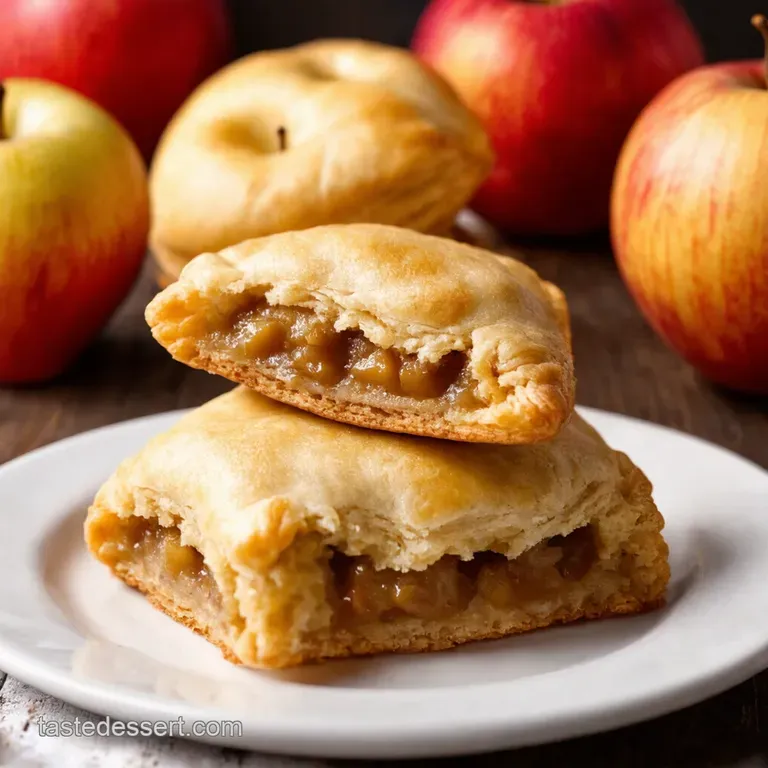 Apple Pie Filling Hand Pies a Pocketful of Autumn presentation