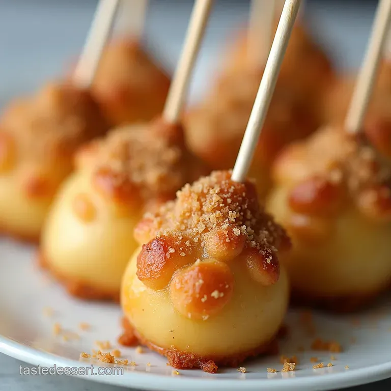 Apple Pie Pops BiteSized Comfort