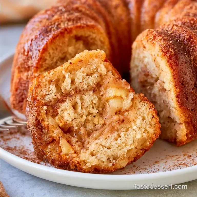 Old Fashioned Apple Spice Bundt Cake with Coconut Sugar