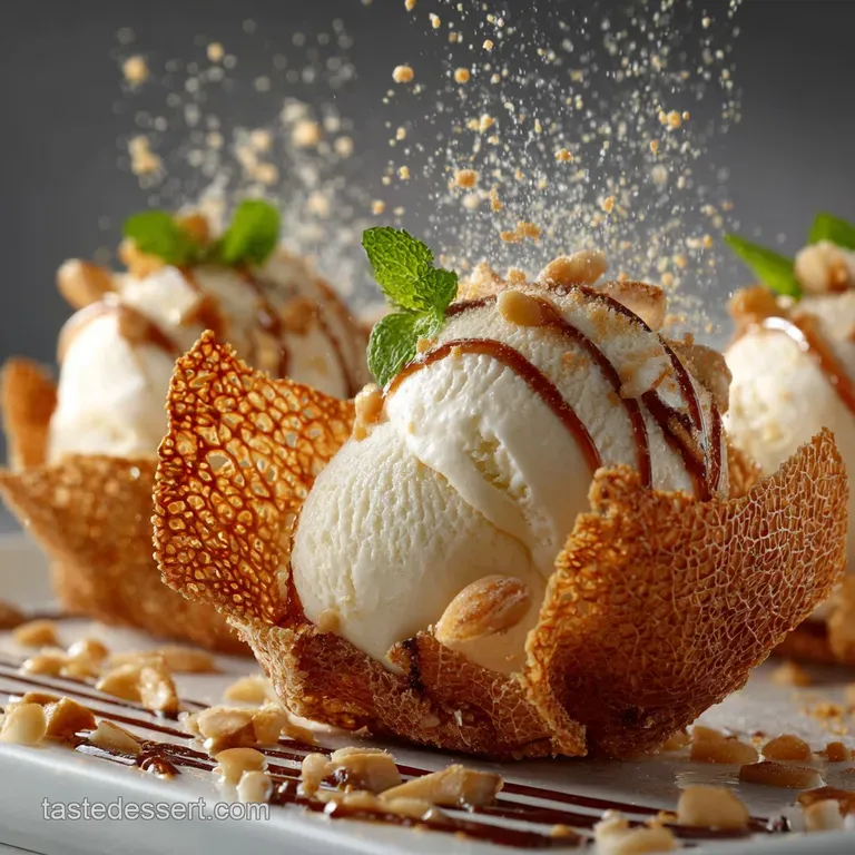 Ice Cream Taco: Artisan Honey-Crisp Shells Recipe