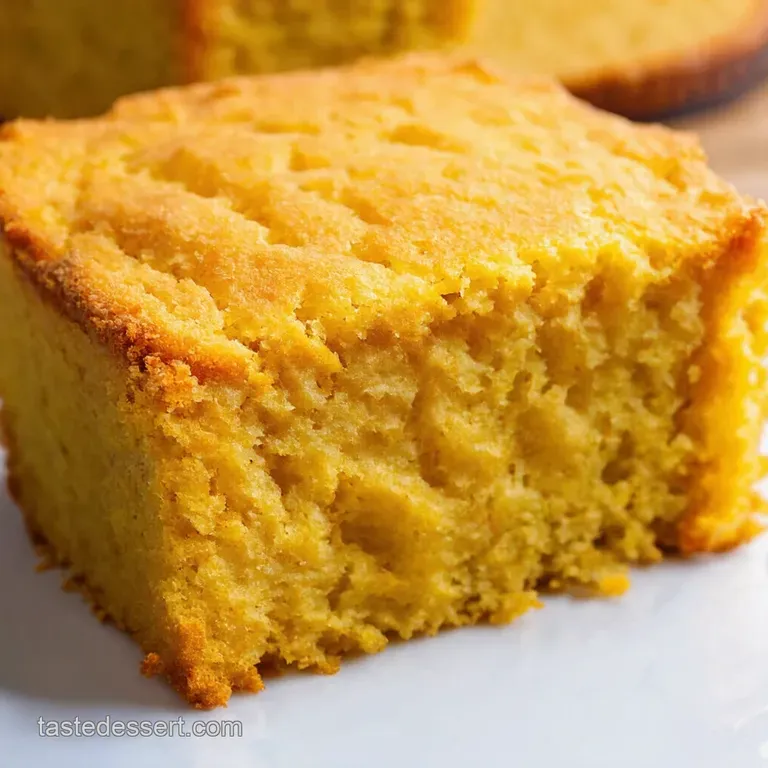 Aunt Bessies Secret Southern Cornbread presentation