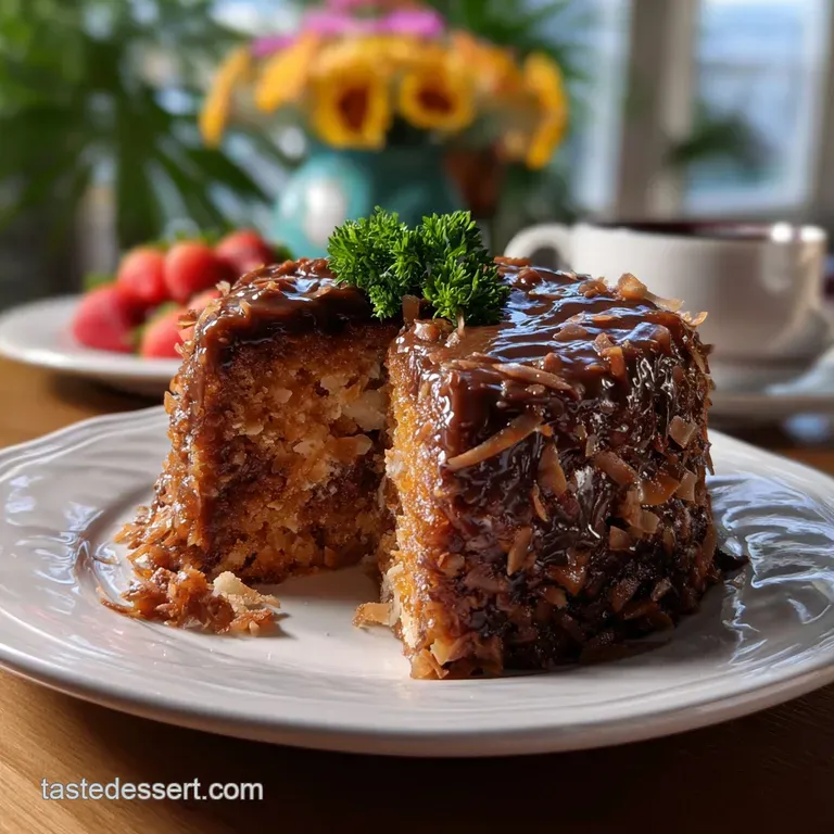 Authentic German Chocolate Cake Recipe