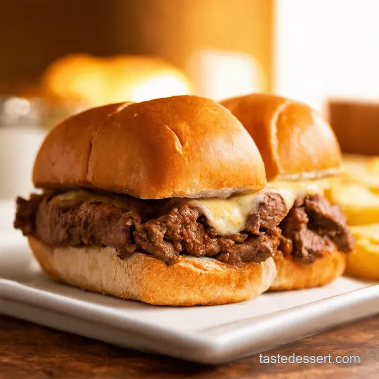Authentic Philly Cheesesteak from Our Kitchen to Your Table presentation
