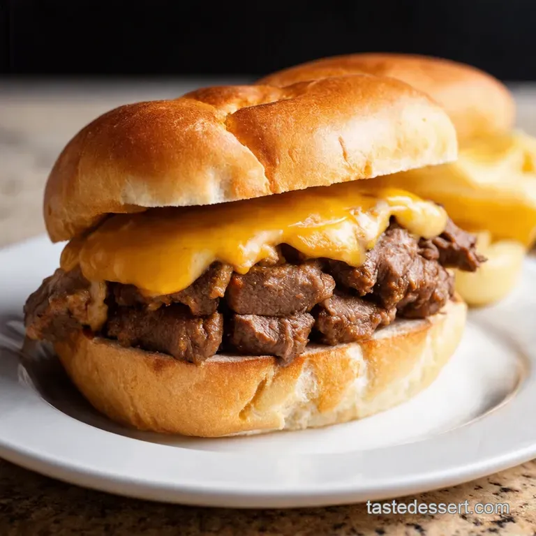 Authentic Philly Cheesesteak from South Philly to Your Kitchen presentation