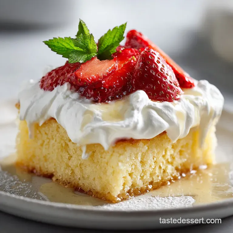 Authentic Tres Leches Cake Recipe
