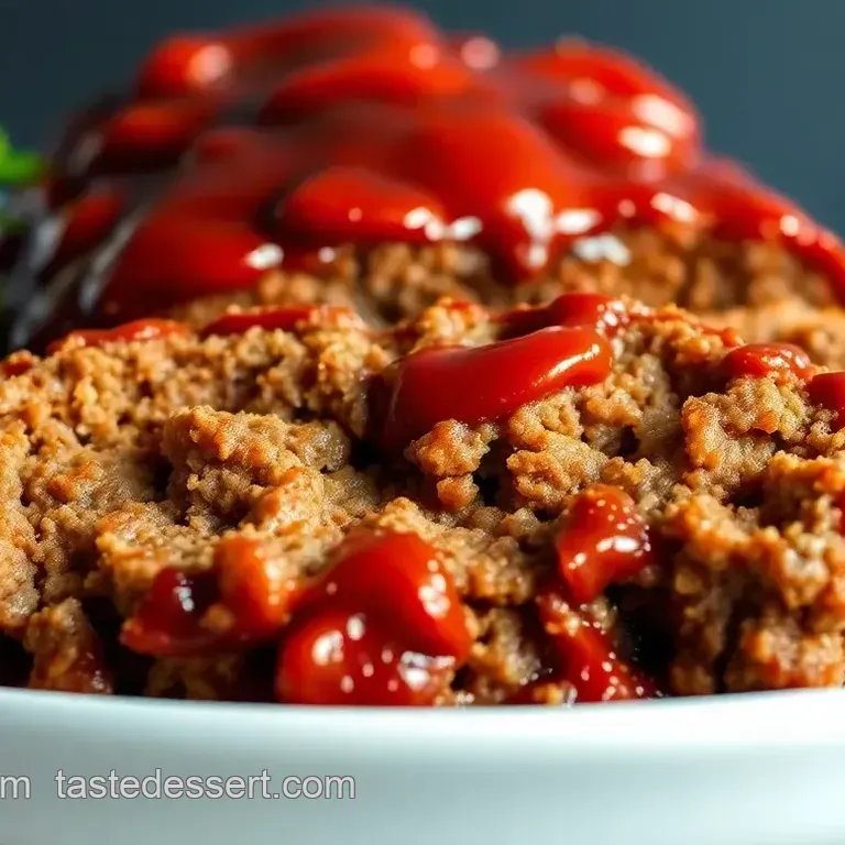 Ultimate Beef Meatloaf with a Sweet & Tangy Glaze