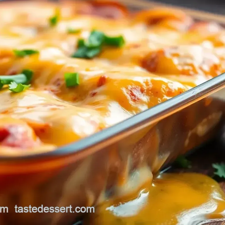 Bake Cheesy Chicken Enchiladas