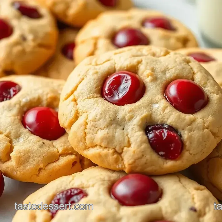 Bake Cherry Cookies with Sweet Red Dots