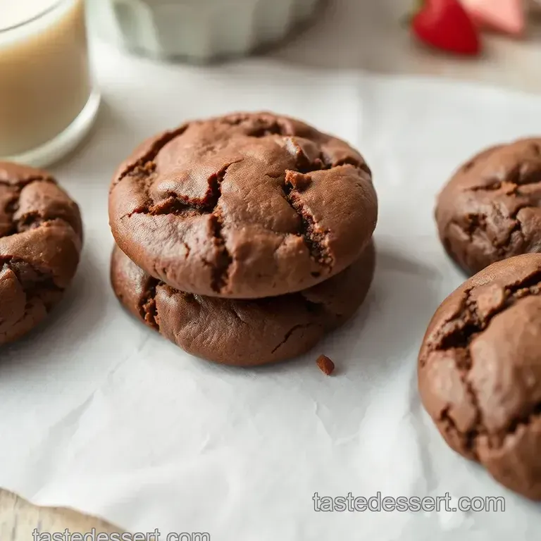 Decadent Chocolate Cookies: Rich Chewy and Irresistible presentation